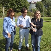 Carolina López, José María Figaredo y Arancha Martínez Riola.