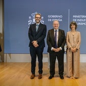 En el centro, Jordi Hereu.