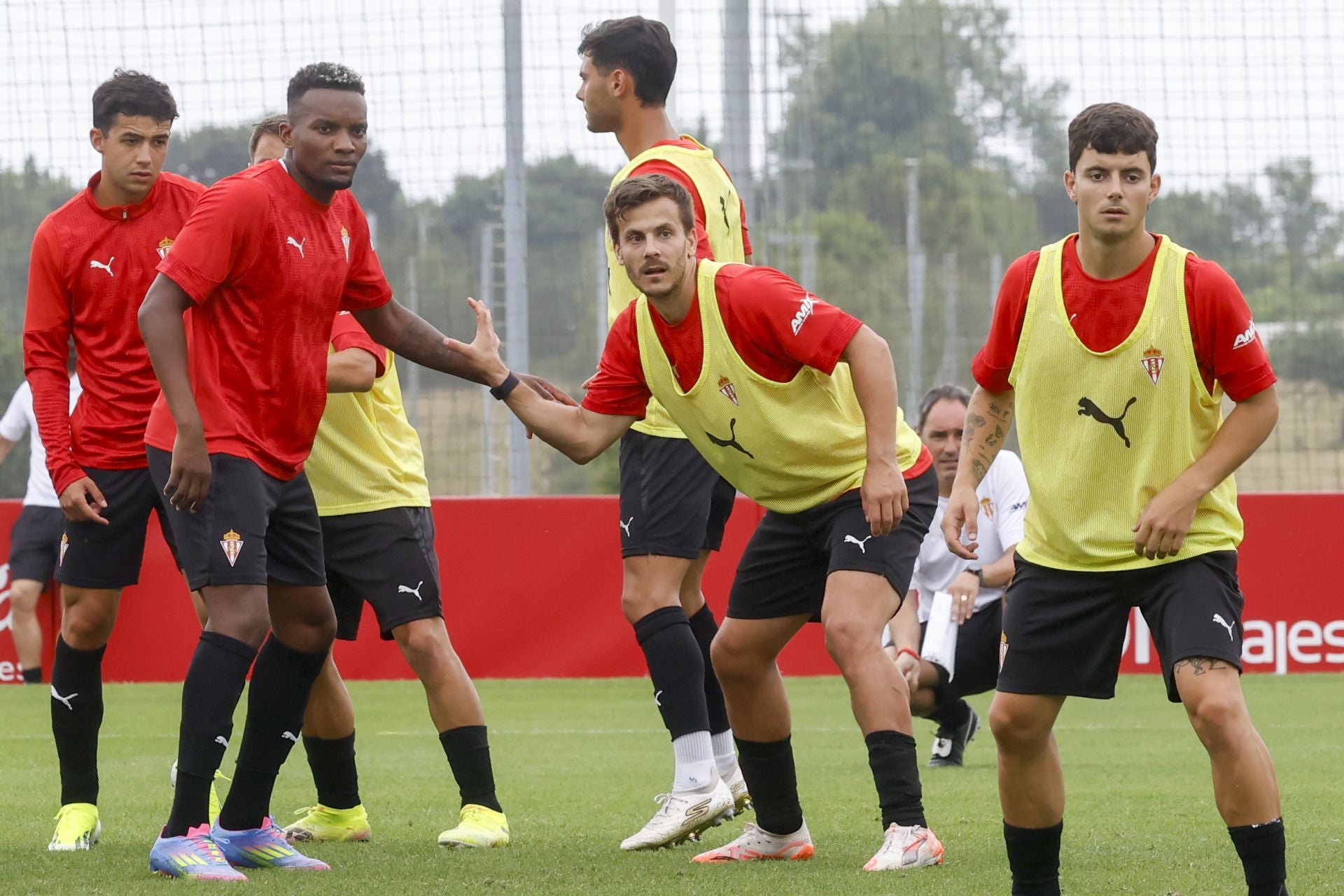 Entrenamiento del Sporting de Gijón (17/07/2025)