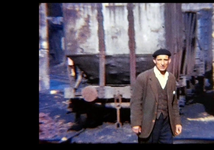 Otra las imágenes del documental que ayer se estrenó en Gijón.