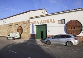 Fachada del llagar de Sidra Acebal.