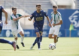 Yasser El Arbaoui, en un partido con el UCAM Murcia.
