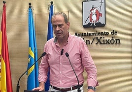 El concejal socialista Tino Vaquero.