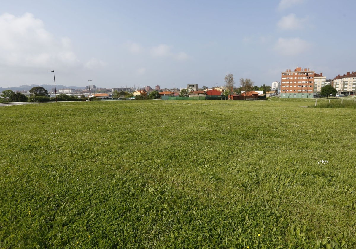 Terrenos objeto de permuta entre el Ayuntamiento de Gijón y el grupo Quirón.