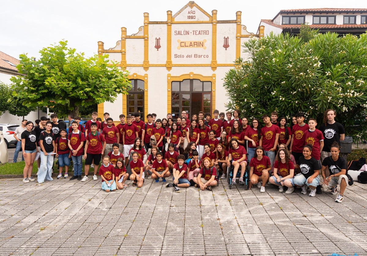 Los alumnos participantes este año en el curso.