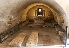 La cripta de Santa Leocadia corre el riesgo de sufrir inundaciones cuando llueve de forma intensa en Oviedo.