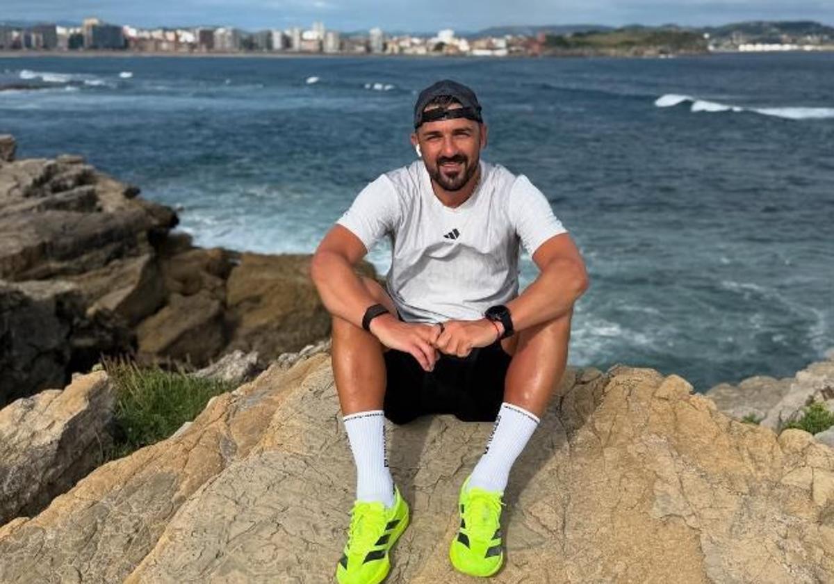 La imagen que subió David Villa en Gijón a su perfil de Instagram.