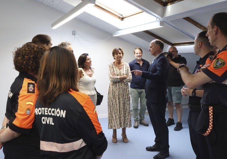 Protección Civil inaugura sus nuevas instalaciones en la plaza Mayor de Gijón