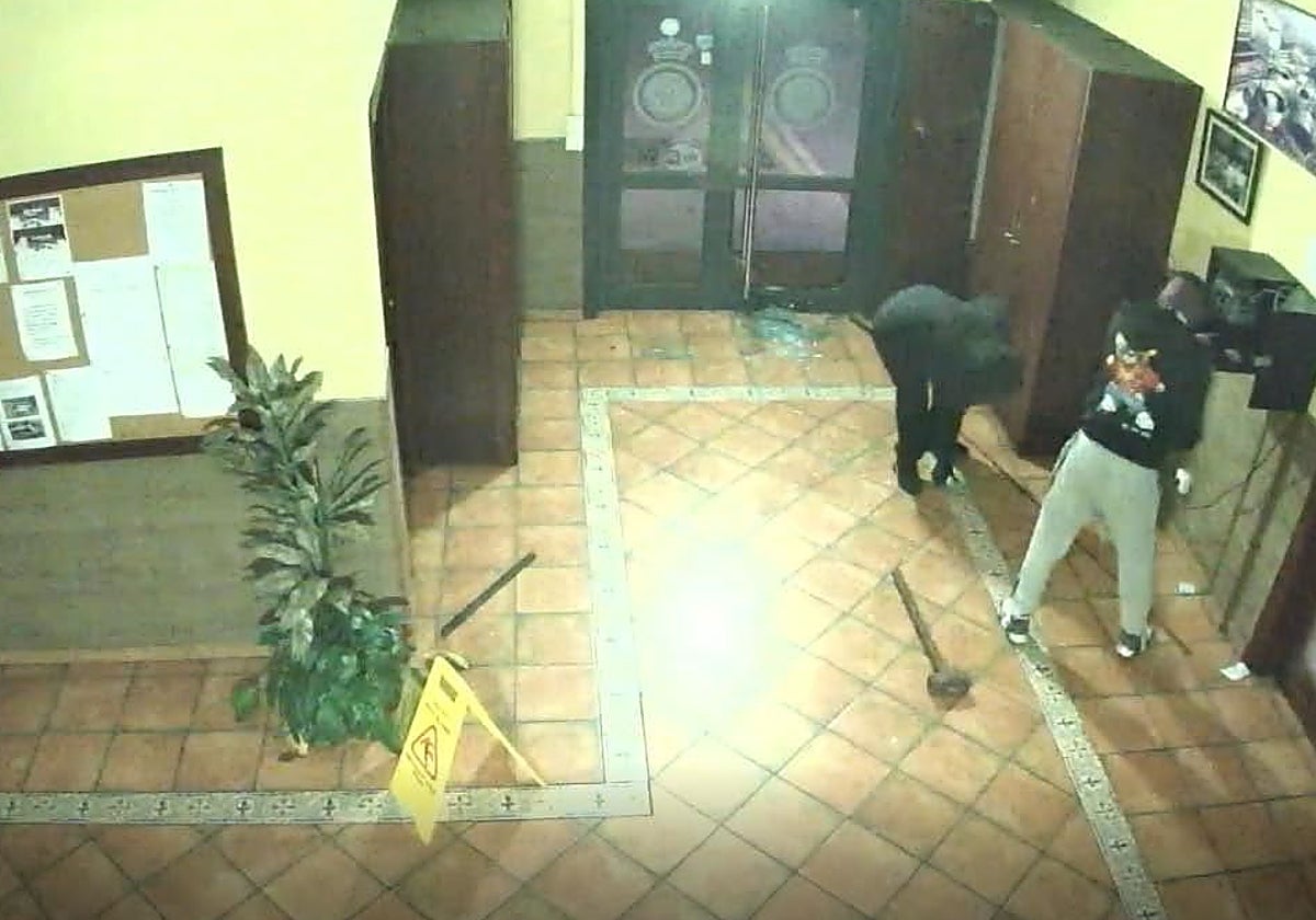 Robo en las instalaciones del club de tiro de Ensidesa a principios de julio.