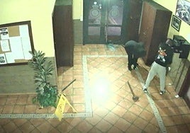 Robo en las instalaciones del club de tiro de Ensidesa a principios de julio.