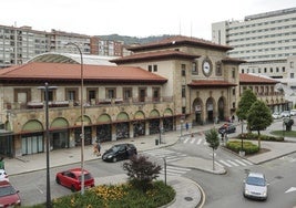 La Estación del Norte, en Oviedo.