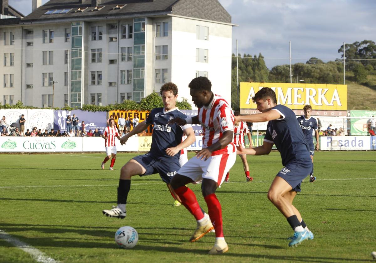 Las mejores imágenes del Marino de Luanco - Sporting de Gijón