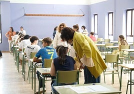 Exámenes de la PAU de julio.