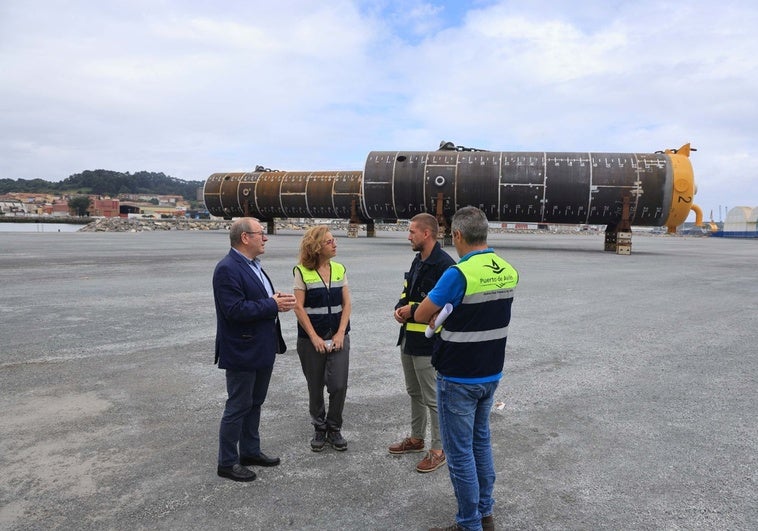 El puerto de Avilés ya utiliza los 33.000 metros cuadrados ganados a la ría