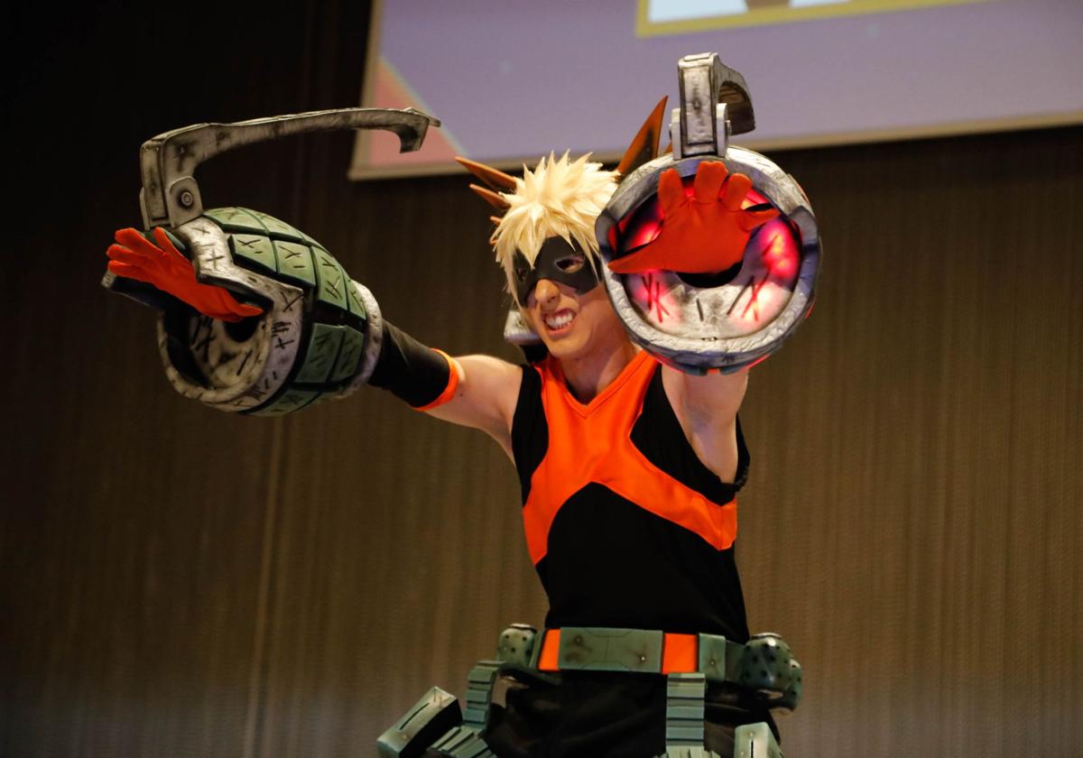 Asistente a una edición de la CometCon en Gijón.