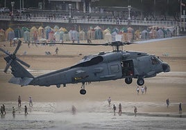 Todo listo para el Festival Aéreo de Gijón: las mejores fotos del último ensayo