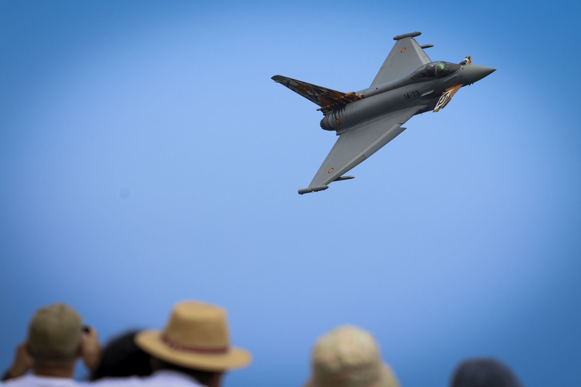 Todo listo para el Festival Aéreo de Gijón: las mejores fotos del último ensayo