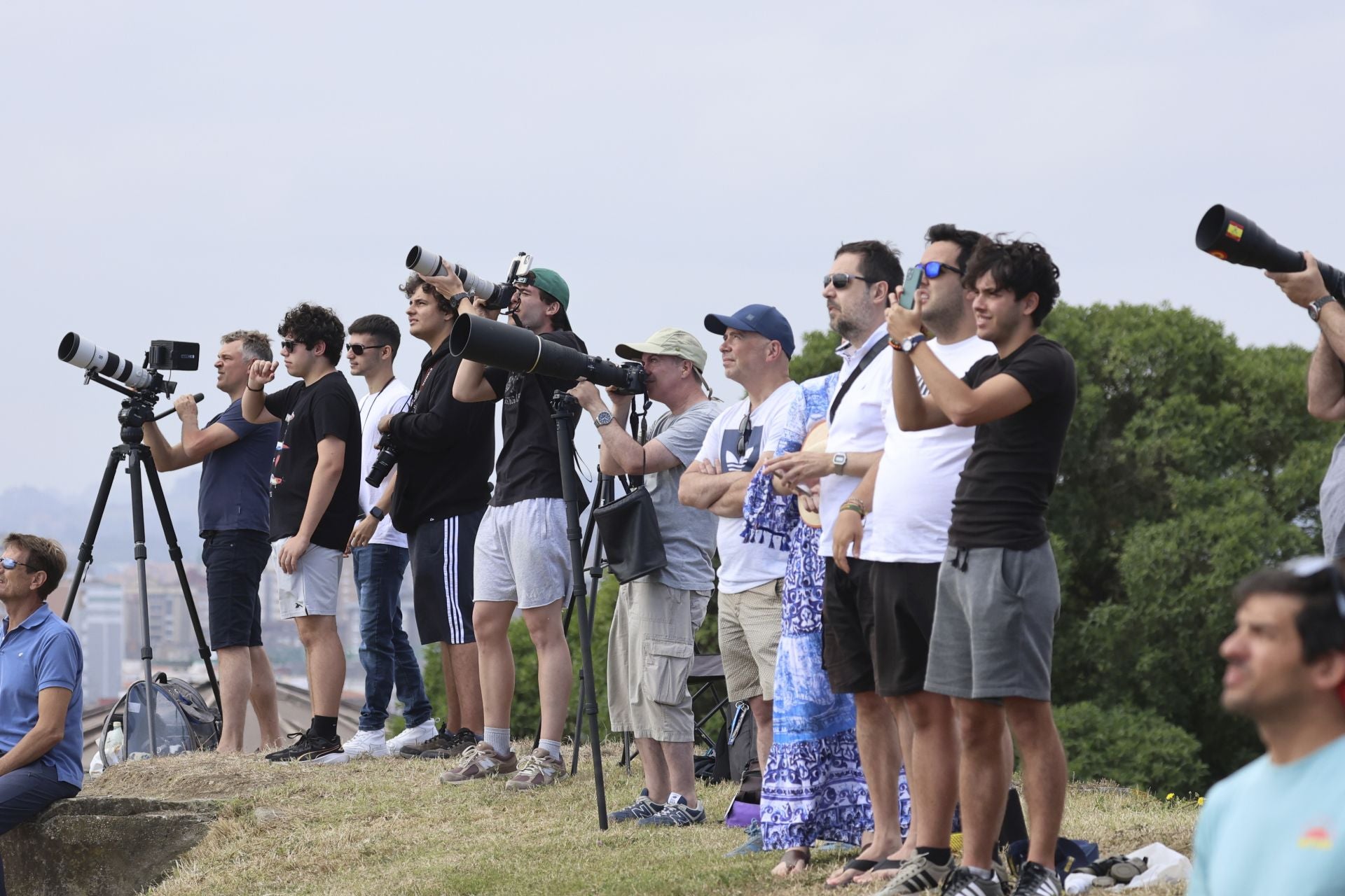 Todo listo para el Festival Aéreo de Gijón: las mejores fotos del último ensayo