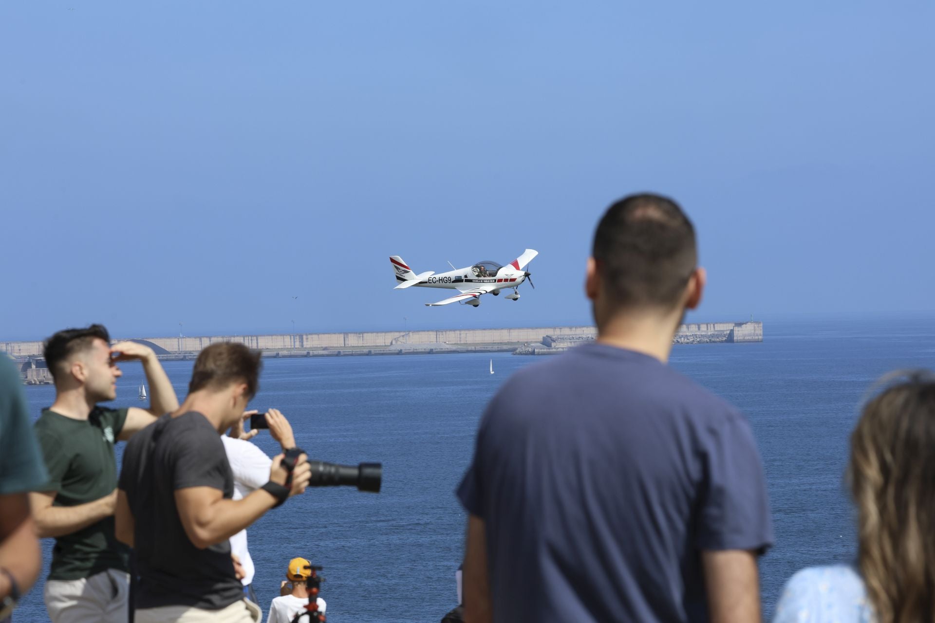 Todo listo para el Festival Aéreo de Gijón: las mejores fotos del último ensayo