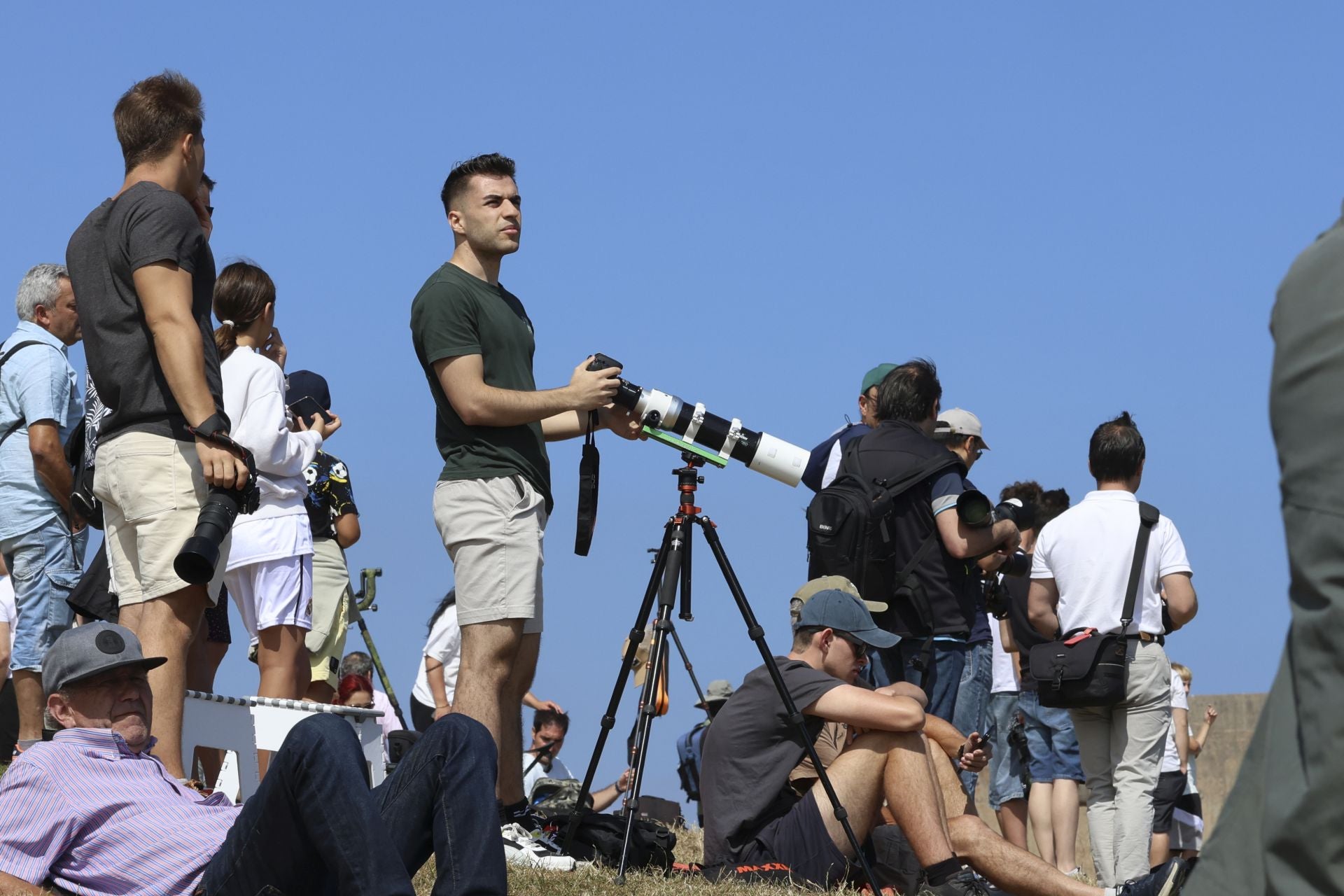 Todo listo para el Festival Aéreo de Gijón: las mejores fotos del último ensayo
