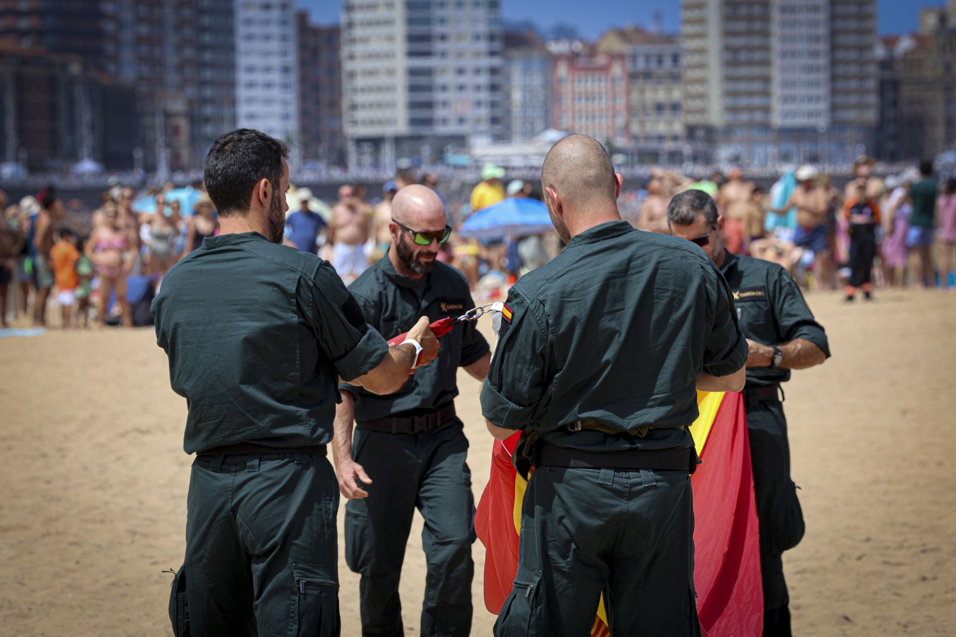 Todo listo para el Festival Aéreo de Gijón: las mejores fotos del último ensayo