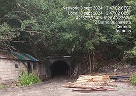 Fotografía que el guarda de Medio Natural saca en septiembre de 2024 en la segunda planta.