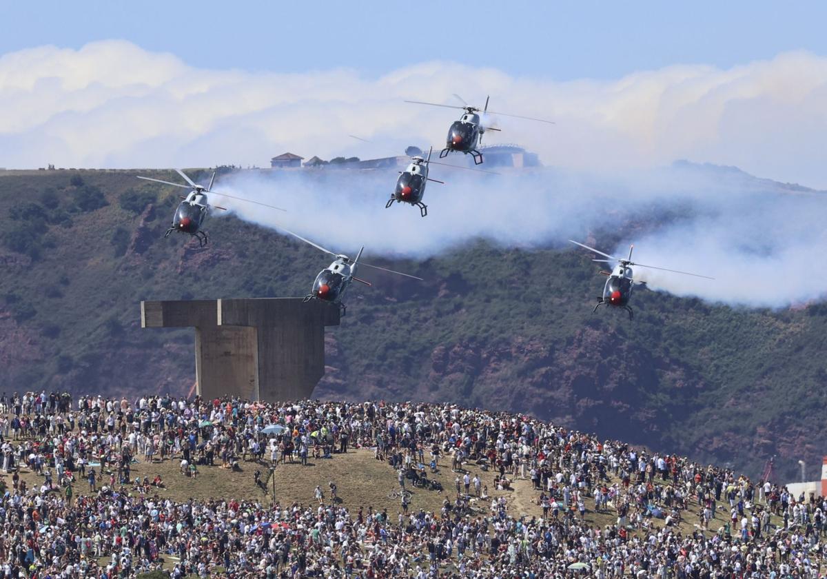 Las imágenes más espectaculares del Festival Aéreo de Gijón 2025