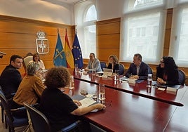 Consejo de Gobierno en Oviedo.