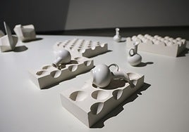 Imagen de una de las exposiciones de Laboral.