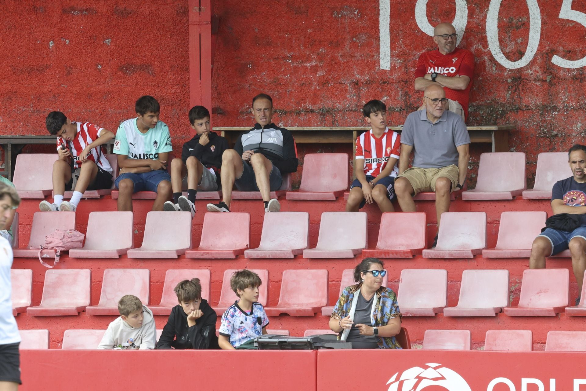 El entrenamiento del Sporting de Gijón de este 28 de julio, en imágenes