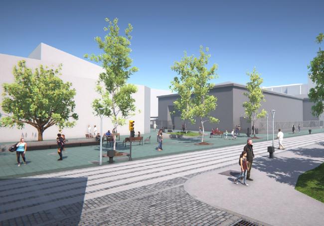 Proyecto de reforma del parque y su entorno.