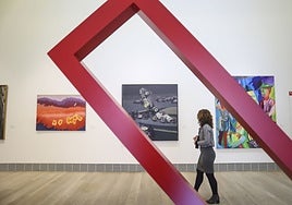 Una sala del Museo de Bellas Artes de Asturias.