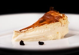 Tarta de queso Casín del restaurante Quince Nudos.