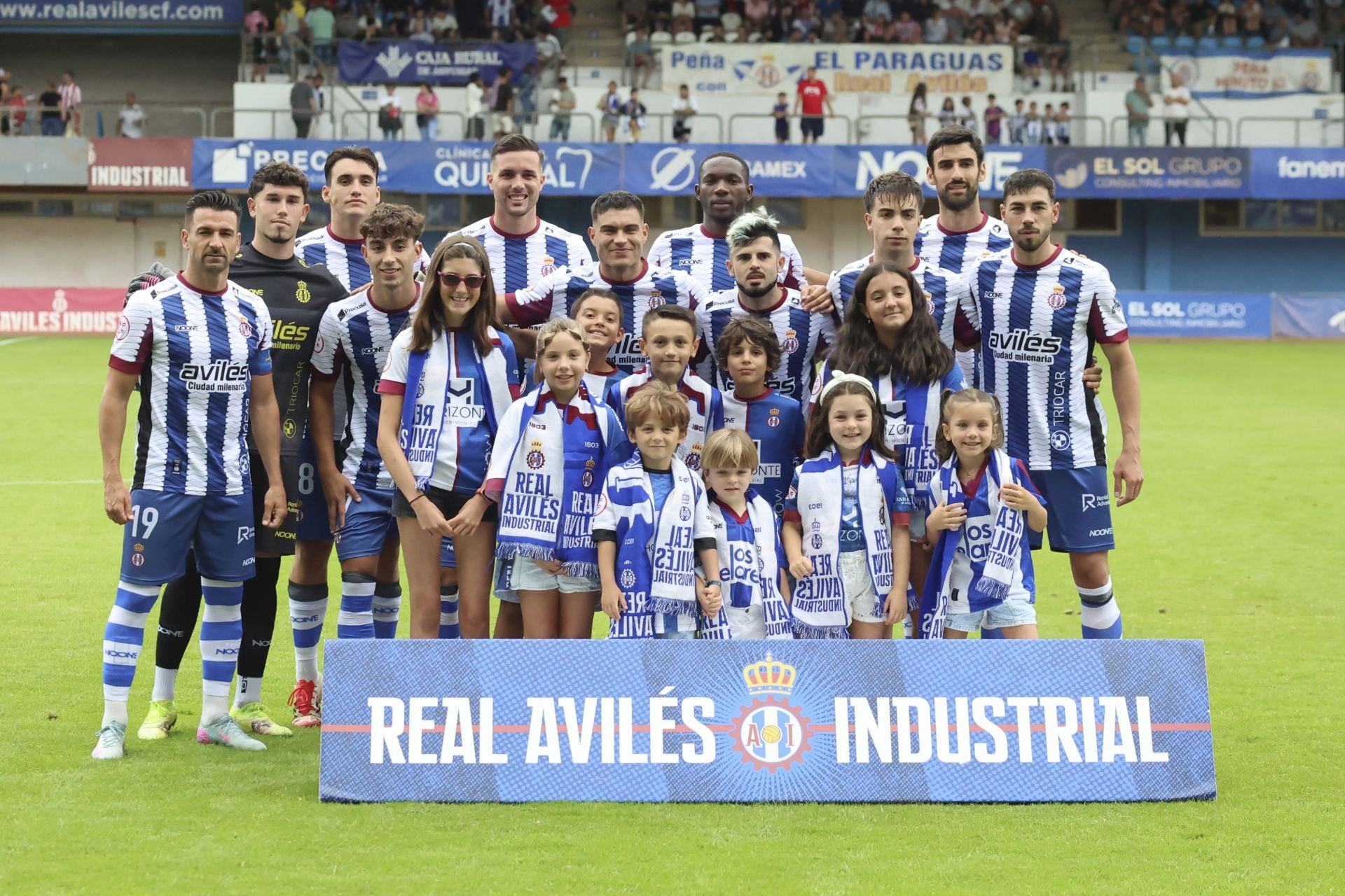 Las mejores imágenes del Real Avilés - Sporting de Gijón