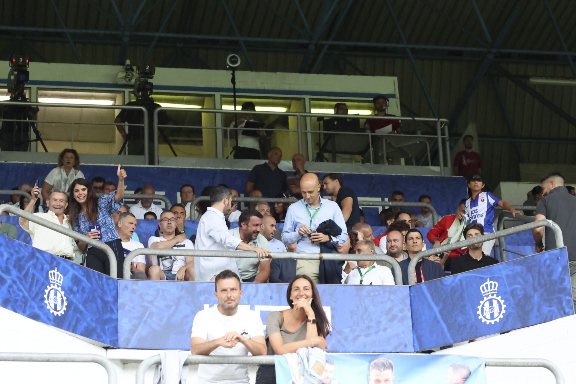Las mejores imágenes del Real Avilés - Sporting de Gijón