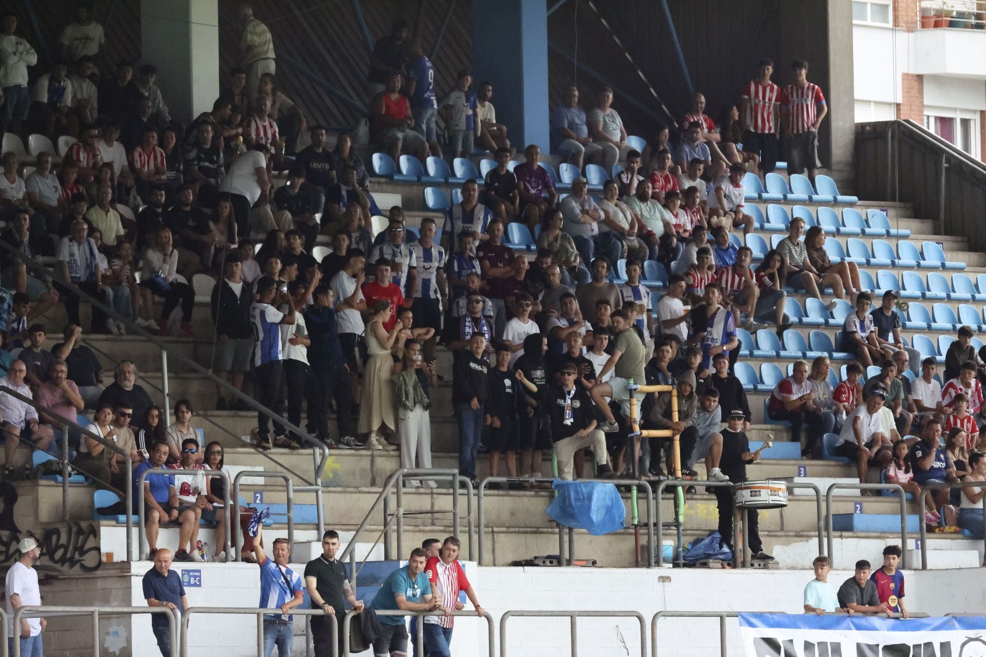 Las mejores imágenes del Real Avilés - Sporting de Gijón