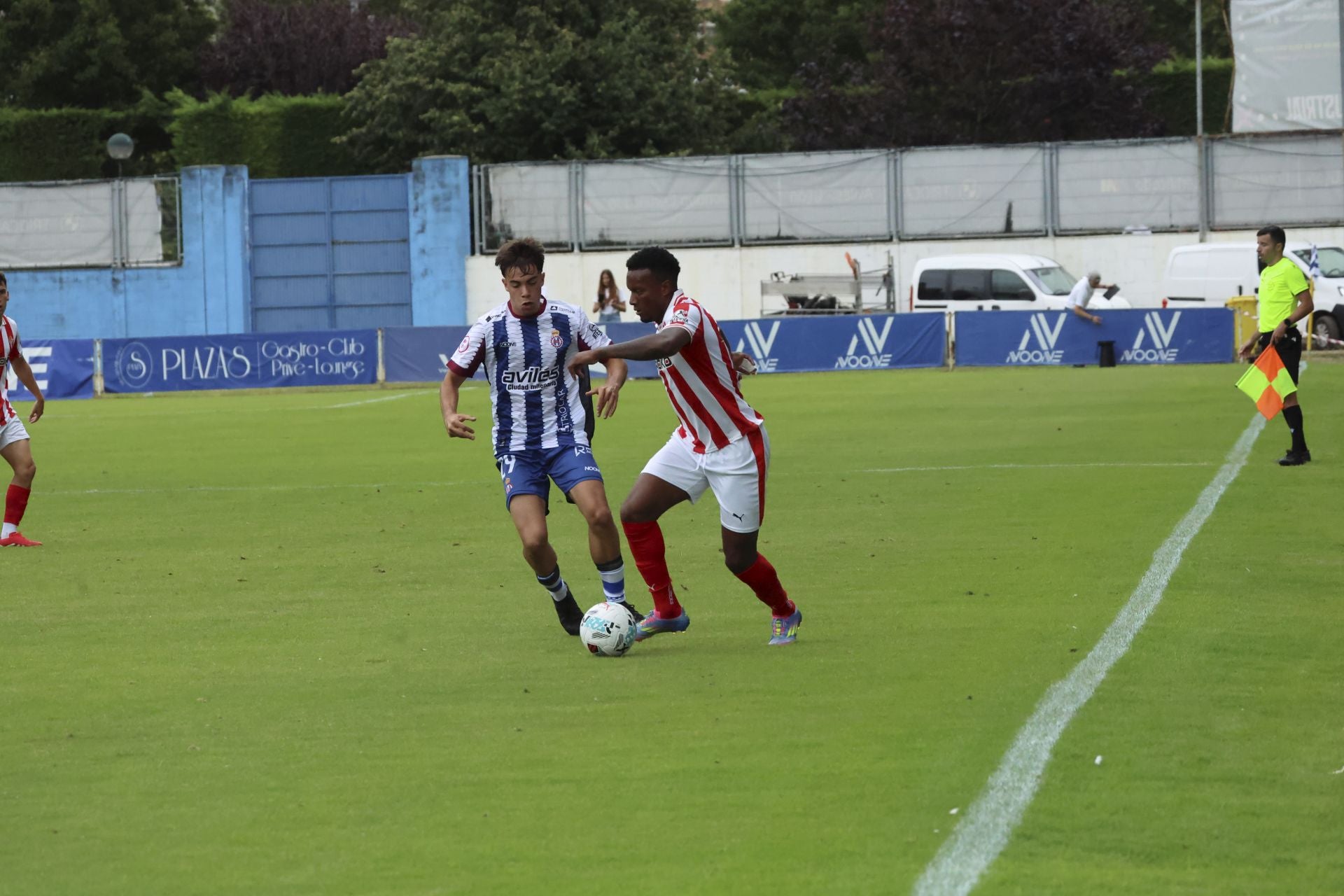 Las mejores imágenes del Real Avilés - Sporting de Gijón