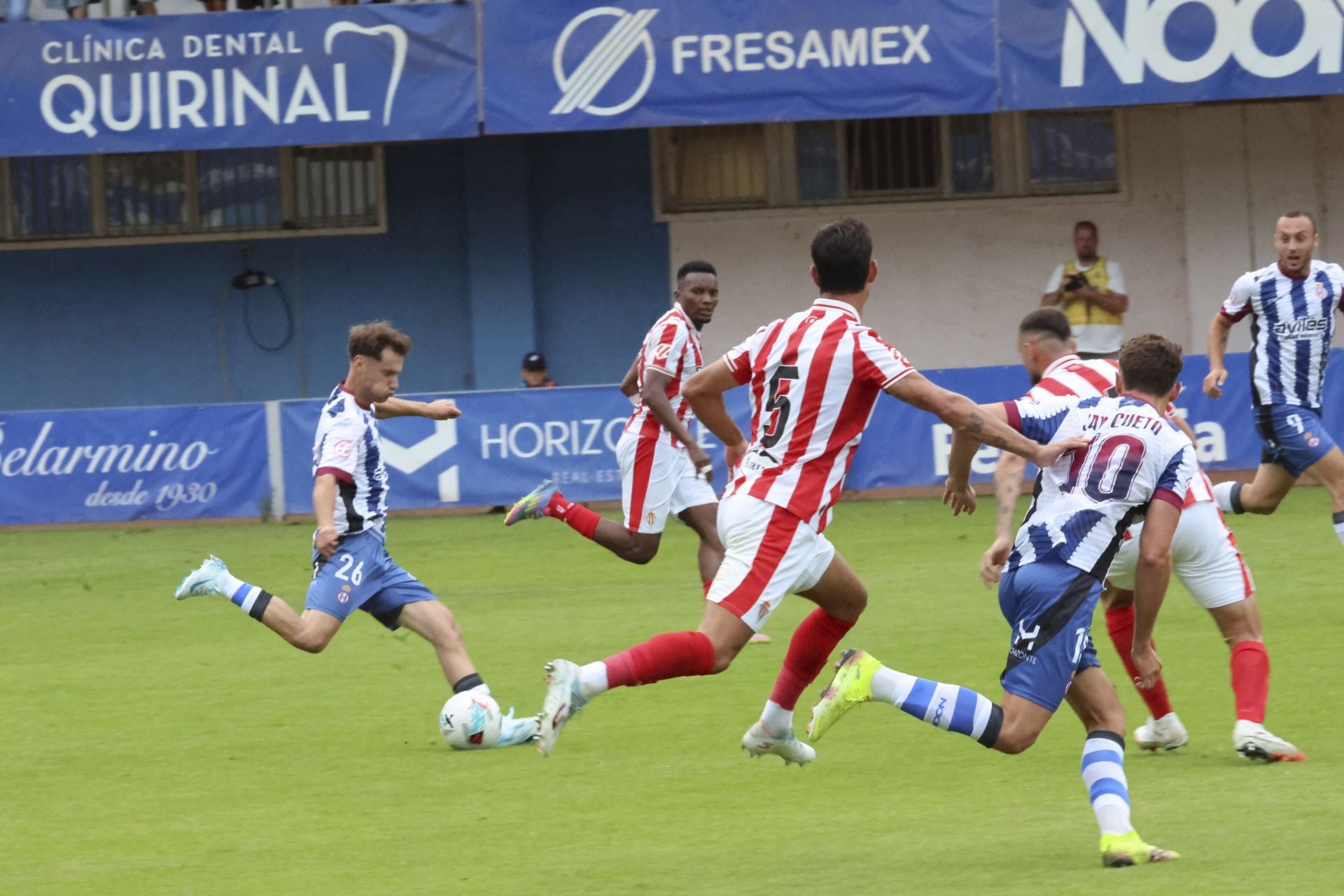 Las mejores imágenes del Real Avilés - Sporting de Gijón