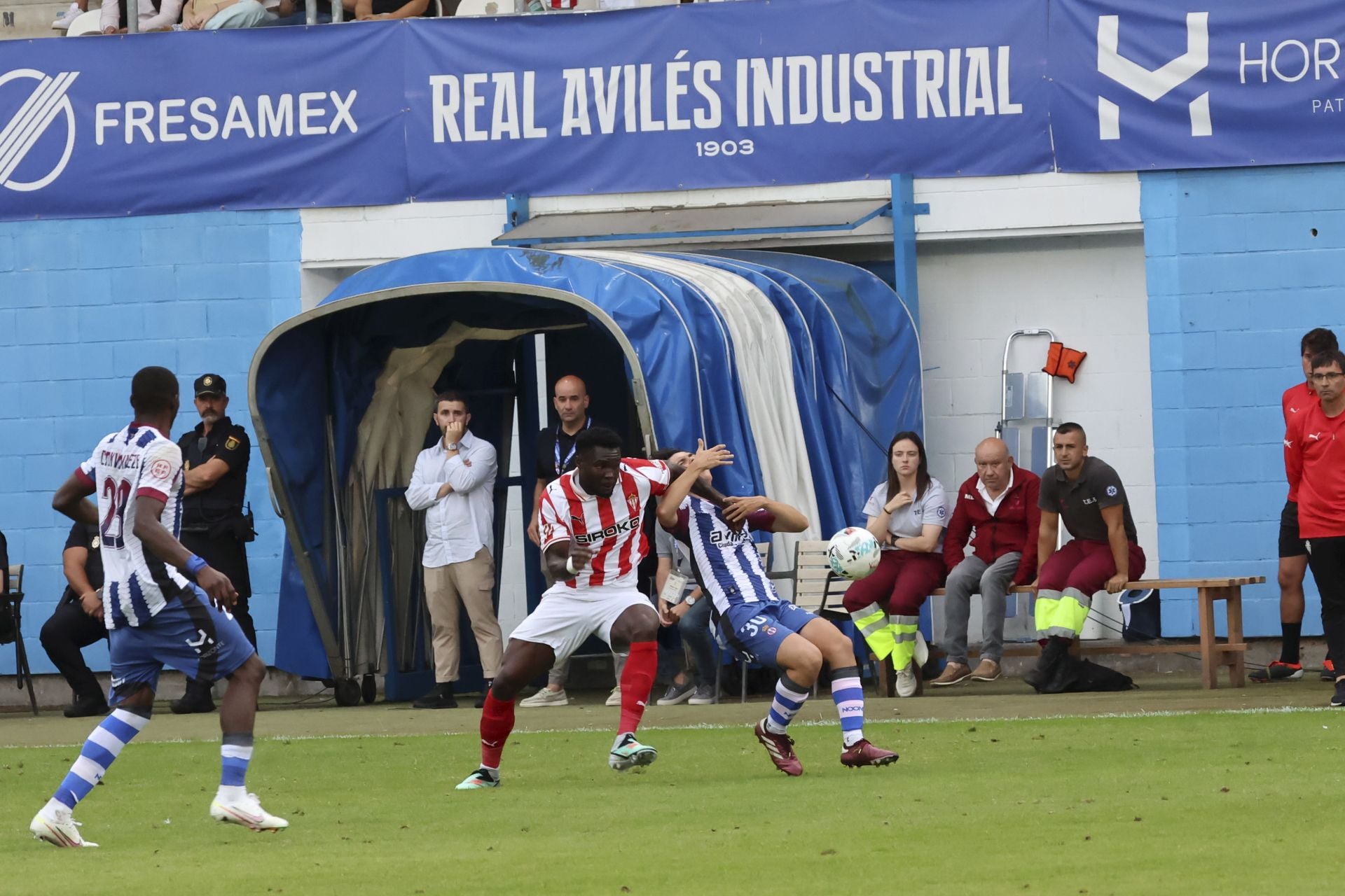 Las mejores imágenes del Real Avilés - Sporting de Gijón