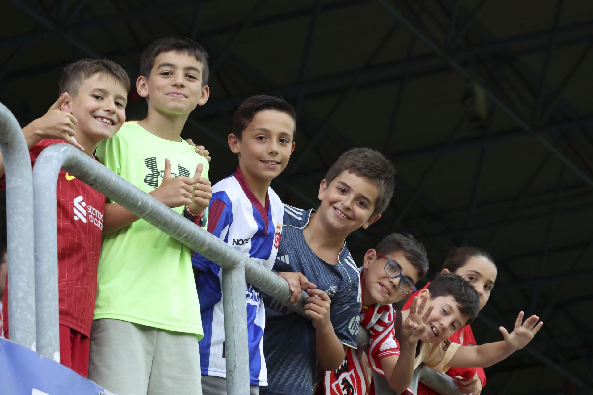 Las mejores imágenes del Real Avilés - Sporting de Gijón
