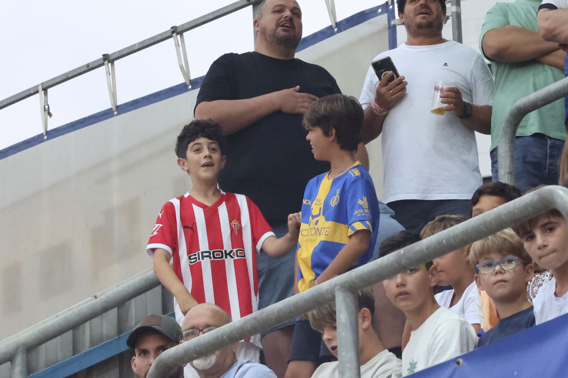 Las mejores imágenes del Real Avilés - Sporting de Gijón