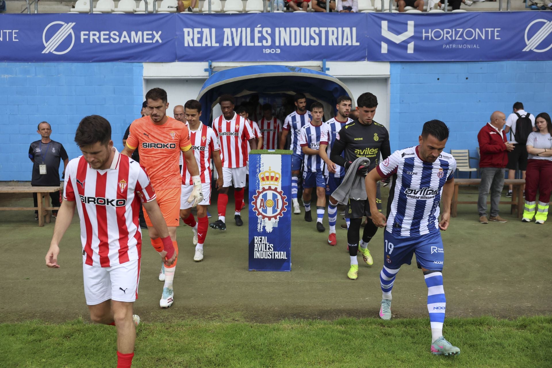 Las mejores imágenes del Real Avilés - Sporting de Gijón