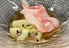 Lubina Sunomono Sambaizu.