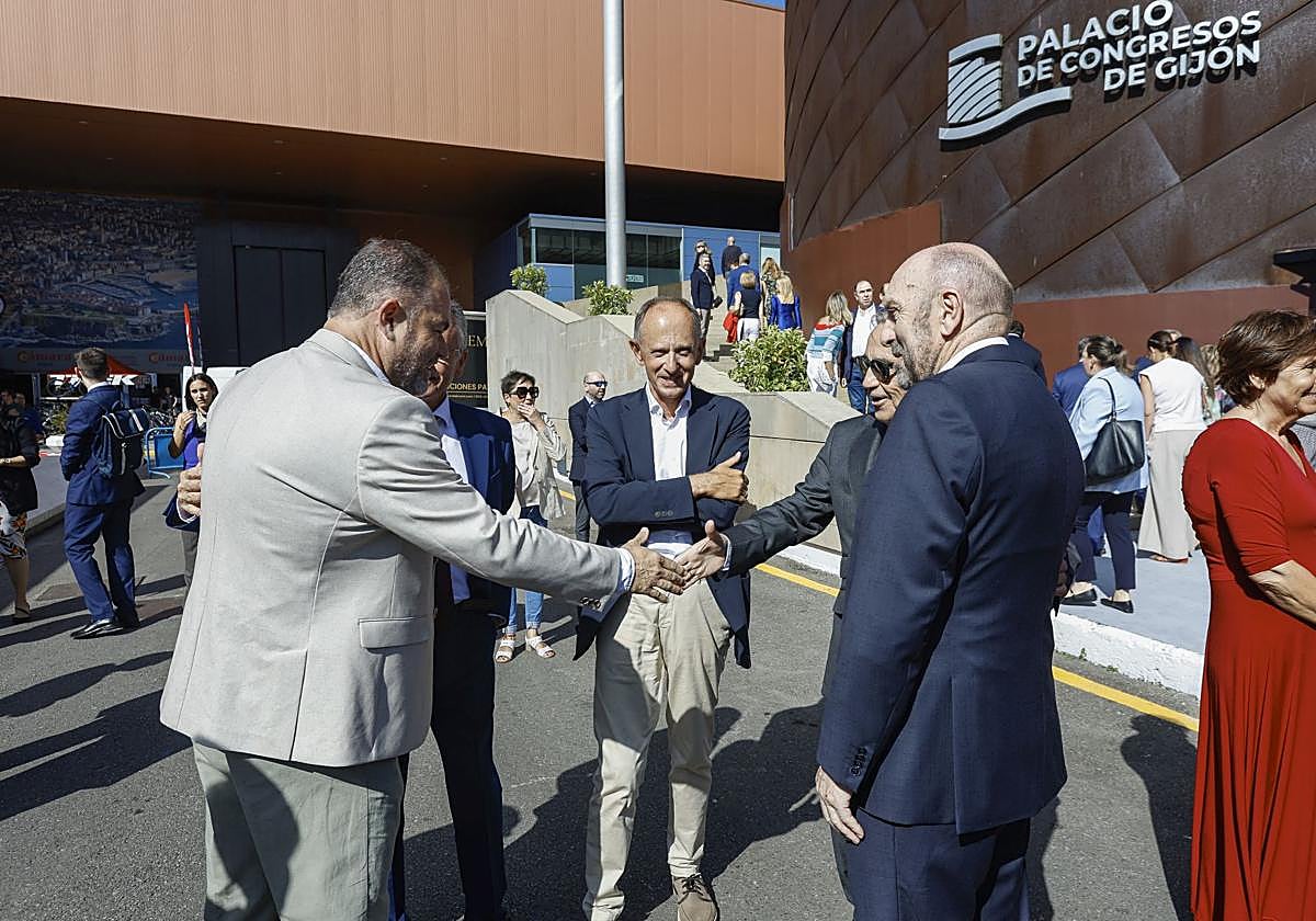 Inauguración de la Feria Internacional de Asturias en imágenes