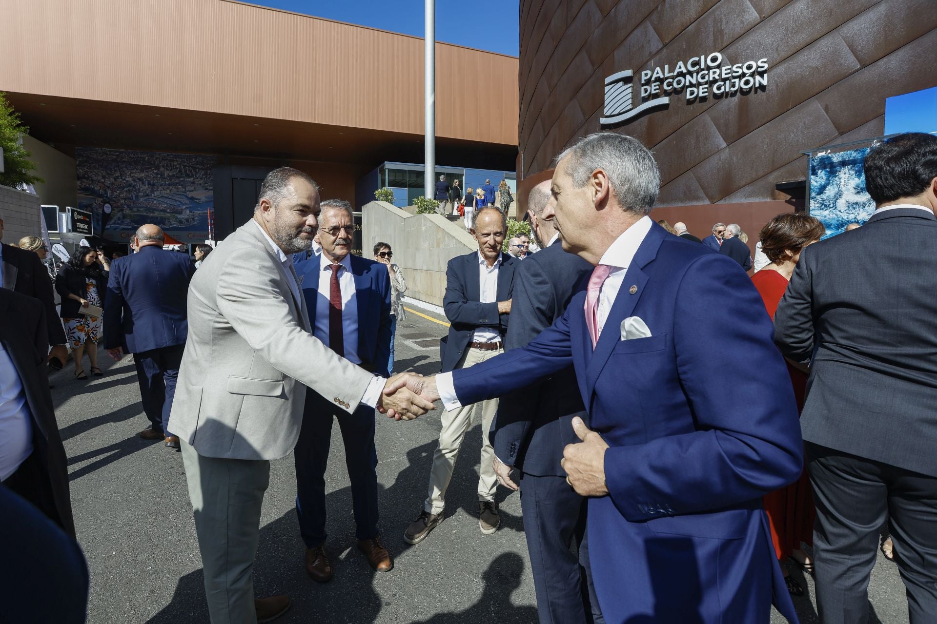 Inauguración de la Feria Internacional de Asturias, en imágenes