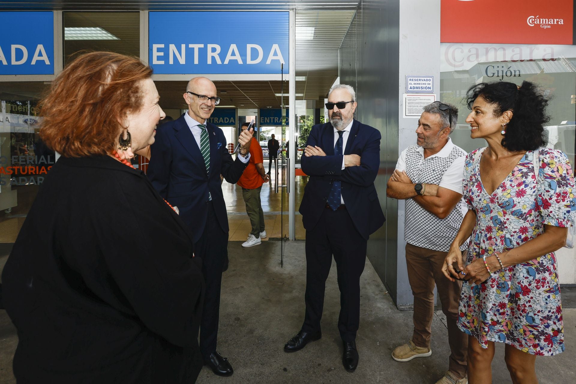 Inauguración de la Feria Internacional de Asturias, en imágenes