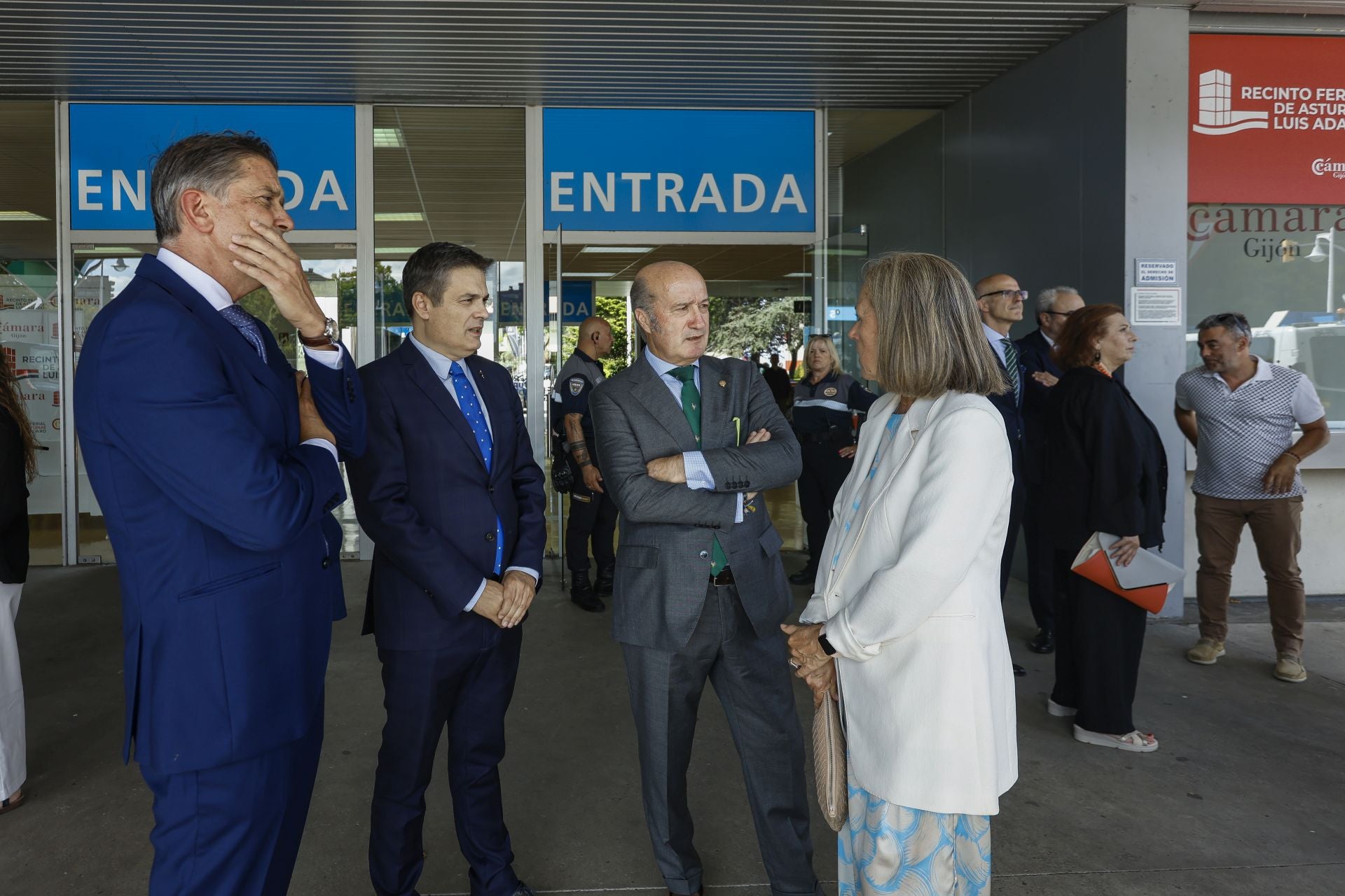 Inauguración de la Feria Internacional de Asturias, en imágenes