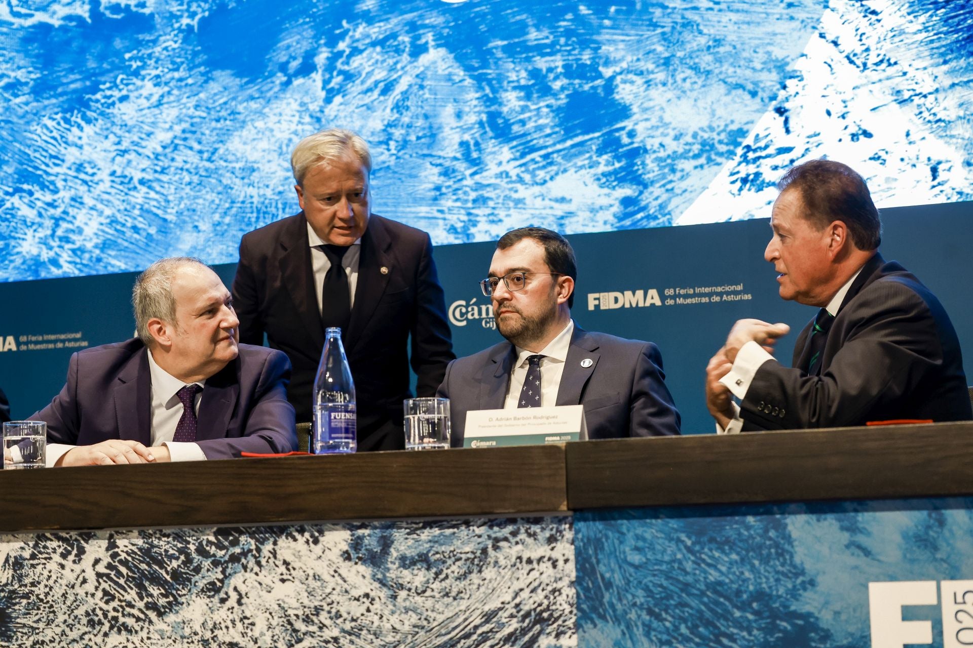 Inauguración de la Feria Internacional de Asturias, en imágenes