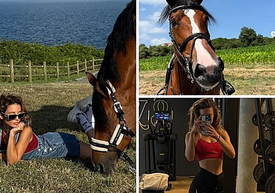 Naturaleza, hípica y relax en el norte junto a su novio Jason Fernández
