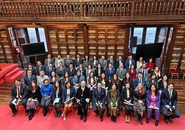 Entrega de los premios en la Universidad de Oviedo.